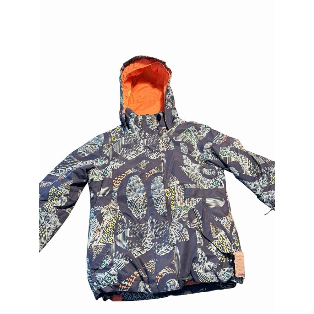 Roxy Jetty Girls Snowboarding Jacket Girls Medium 10 Crown Blue Ski Snow Winter